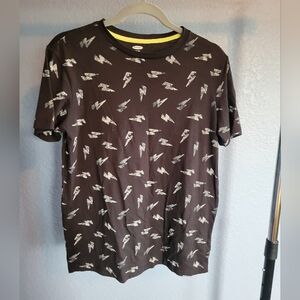 Old Navy Black Graphic Tee - Short Sleeve